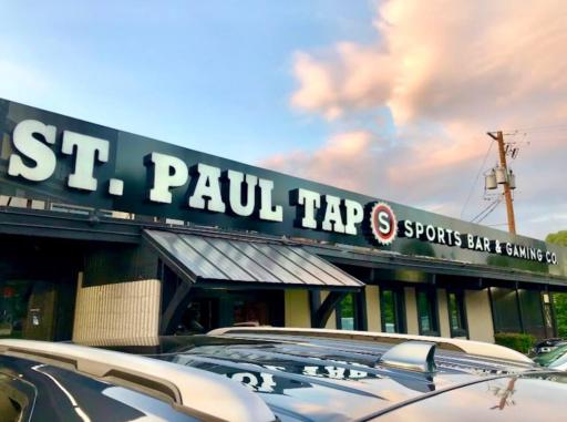 Just up the road is St. Paul Tap that offers locally crafted brews, dining, an outdoor patio, and arcade games