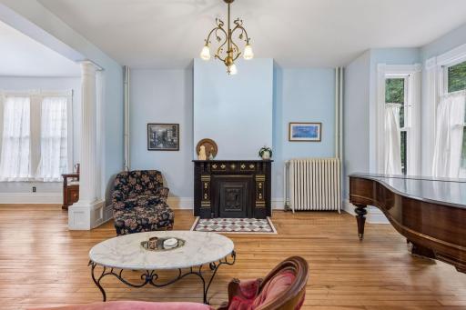 The home features cozy boiler heat and ducted AC.