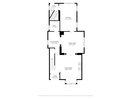 Main Level Floorplan