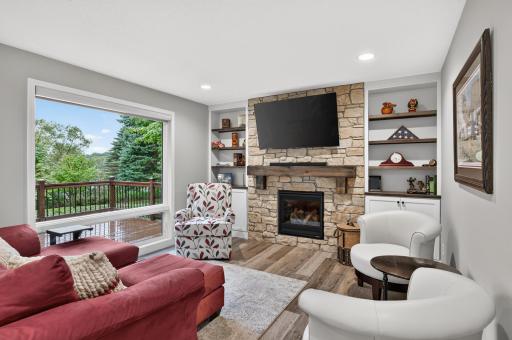 Gas Burning Fireplace