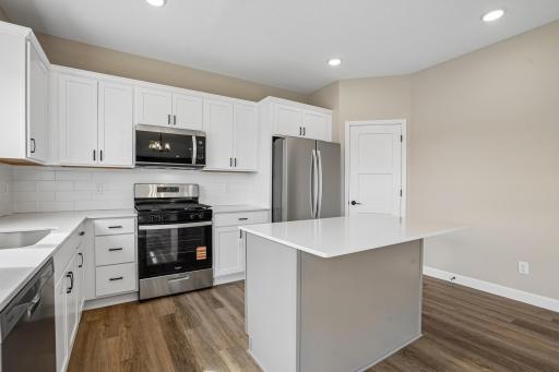 The Hillcrest in Oakview Ridge - Photo from a previously completed Hillcrest, finishes and selections will vary.