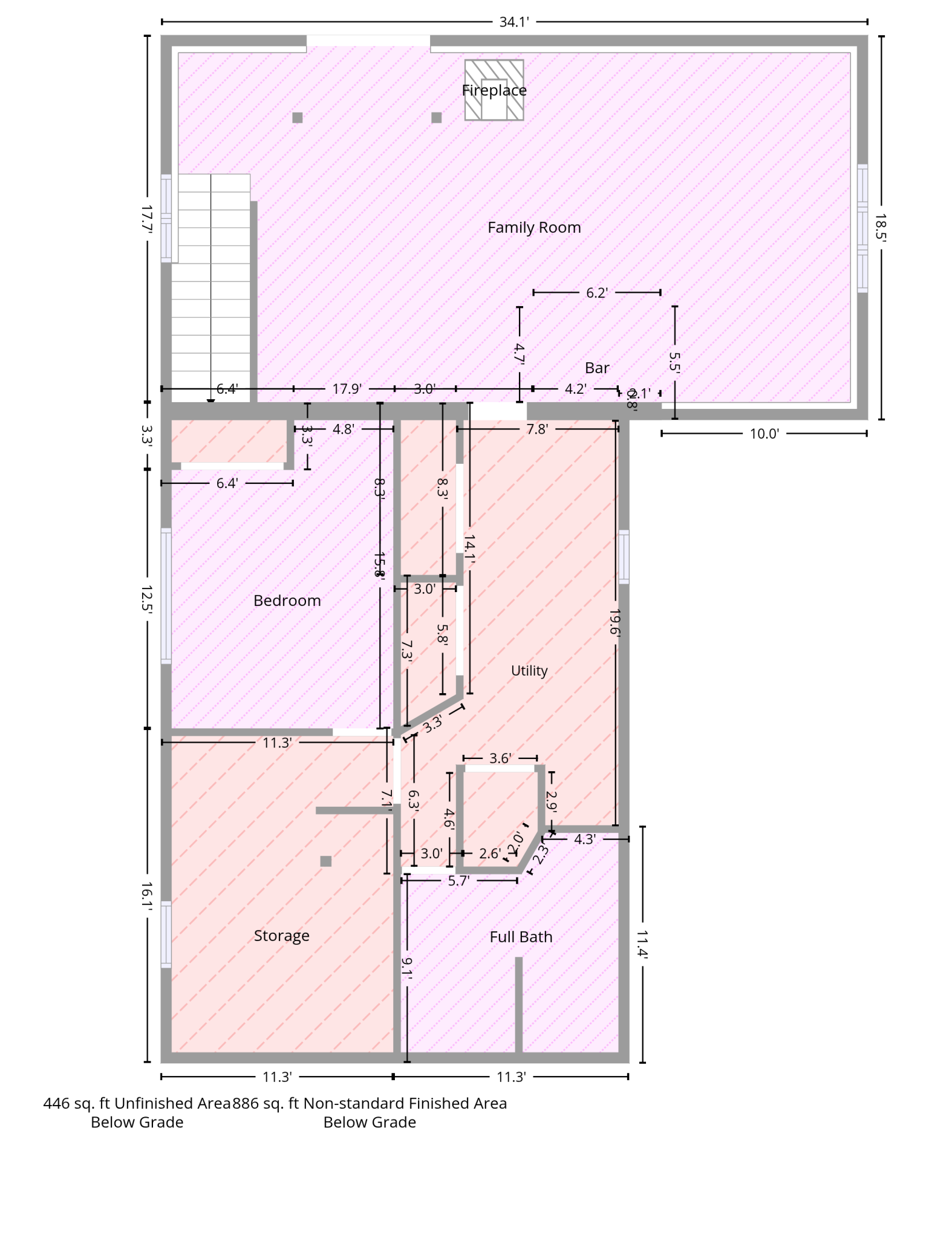 Lower level.