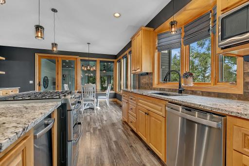 Enjoying Open Views Into The Spacious Family Room, This Kitchen Creates An Effortless Flow For Gathering And Hospitality.