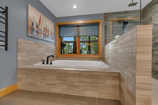 Primary Bath Complete With Soaking Tub!
