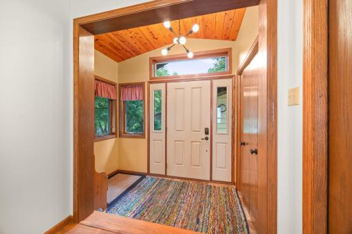 Entry from driveway