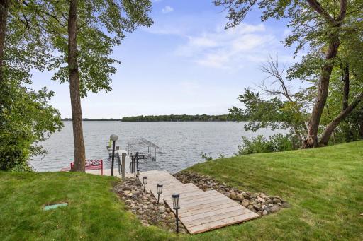 Gradual access to lake fun!
