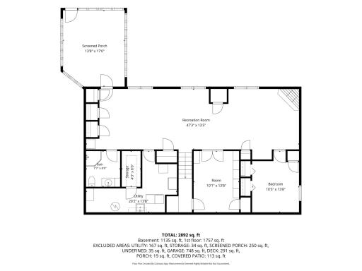 Basement Floor Plan