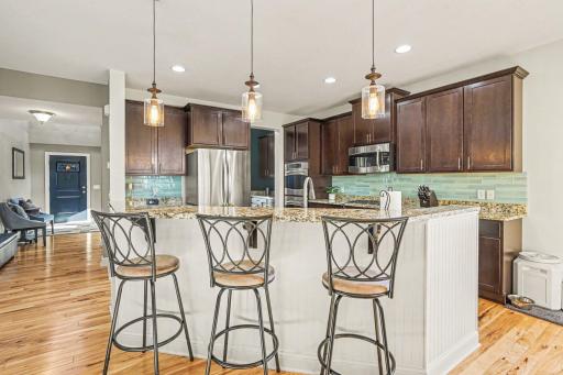 A kitchen perfect for cooking and entertaining