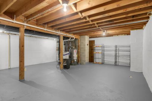 Lower level. Room to add bedrooms of an Amusement Room
