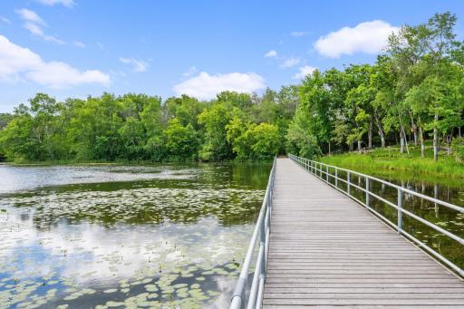 Close to walking trails.