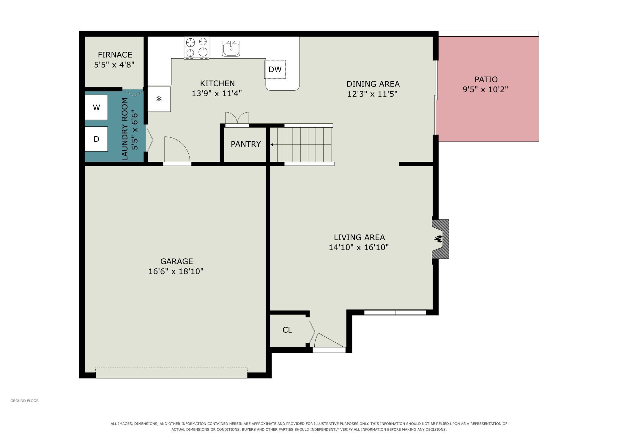 Main Level Floor Plan