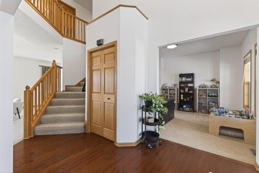 13x12 Dining Room to the right of the Foyer.