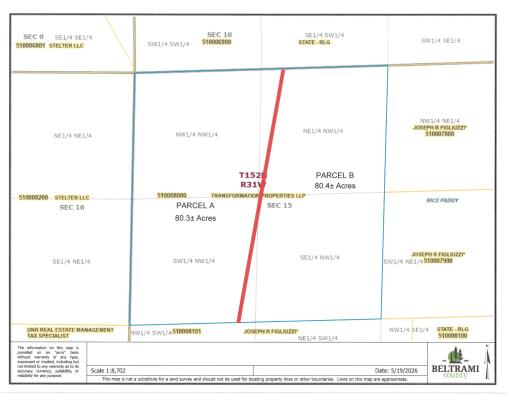 Parcel B Sunflower Road, Kelliher, MN 56650