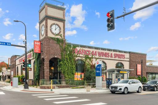 A few blocks away you'll find the neighborhood staple - France 44 Wines & Spirits! Enjoy their deli selections for lunch & dinner!