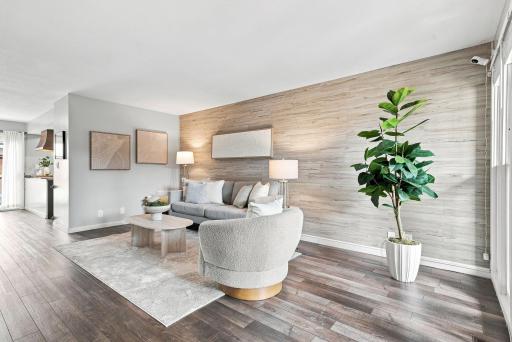 Thoughtfully updated interiors create a fresh backdrop for everyday living and entertaining.