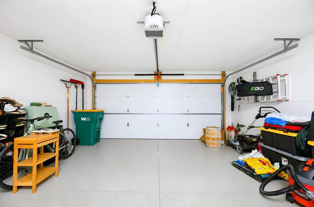 Fully finished garage