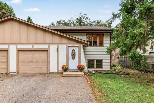 Easy access entryway with attached garage.