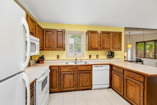 Kitchen has been maintained nicely and is in great condition
