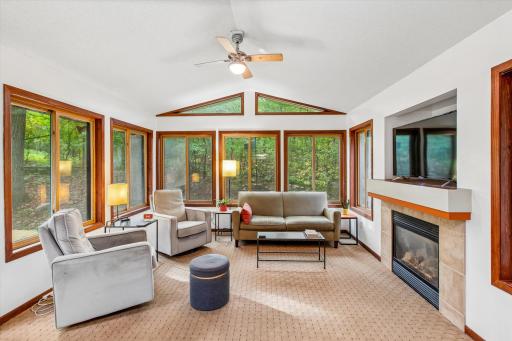 Sunroom is stunning with all the great natural light