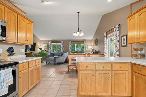 Kitchen to Dining