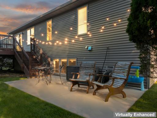 Deck with Large Patio