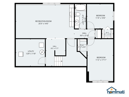Lower Level Floorplan