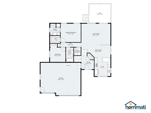 Main Level Floorplan