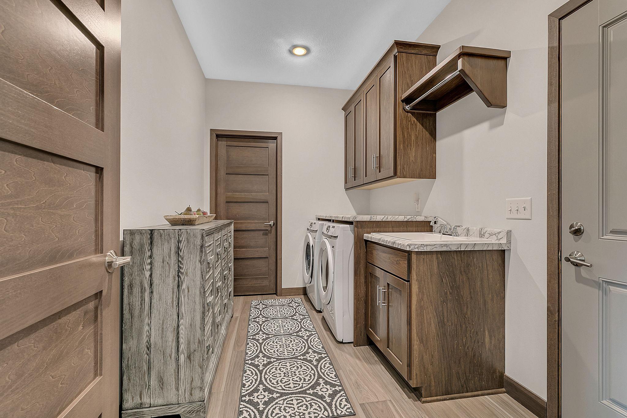 Spacious Laundry Room with Sink