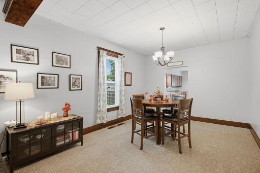 Spacious dining room or can be used for whatever space you are looking for.