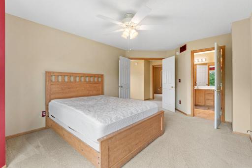 A view looking back. Impressive room dimensions for all bedrooms here.