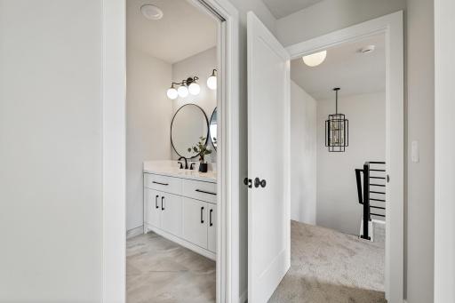 Bedroom one to Jack and Jill Bath room