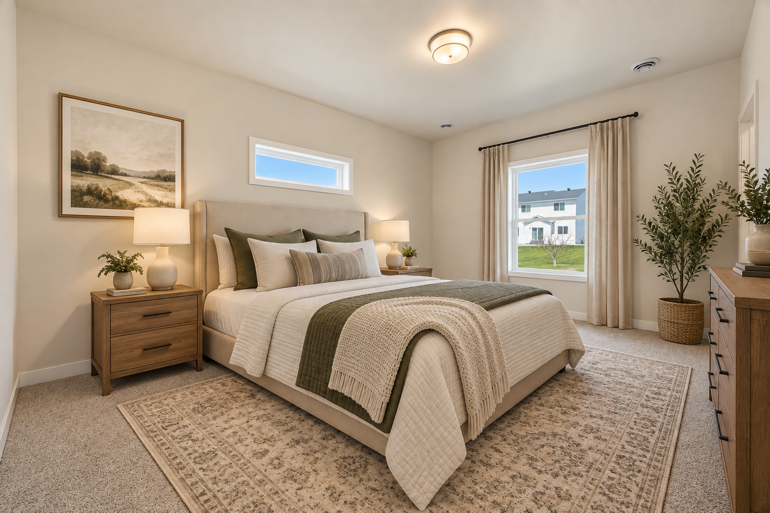 Bedroom #3 - VIRTUALLY Staged
