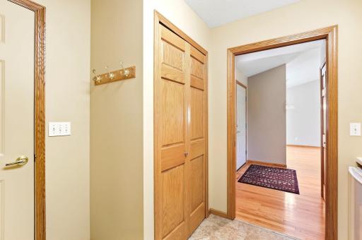 2nd coat or storage closet in laundry room