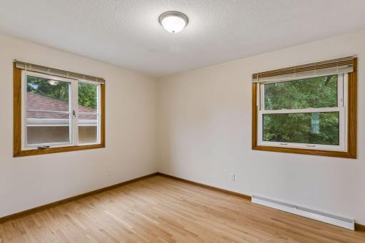 Second main-level bedroom with abundant light