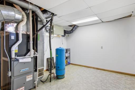 lower level mechanical room with additional storage