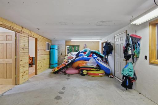 lower-level 2 additional guest bedrooms non-conforming plus additional storage