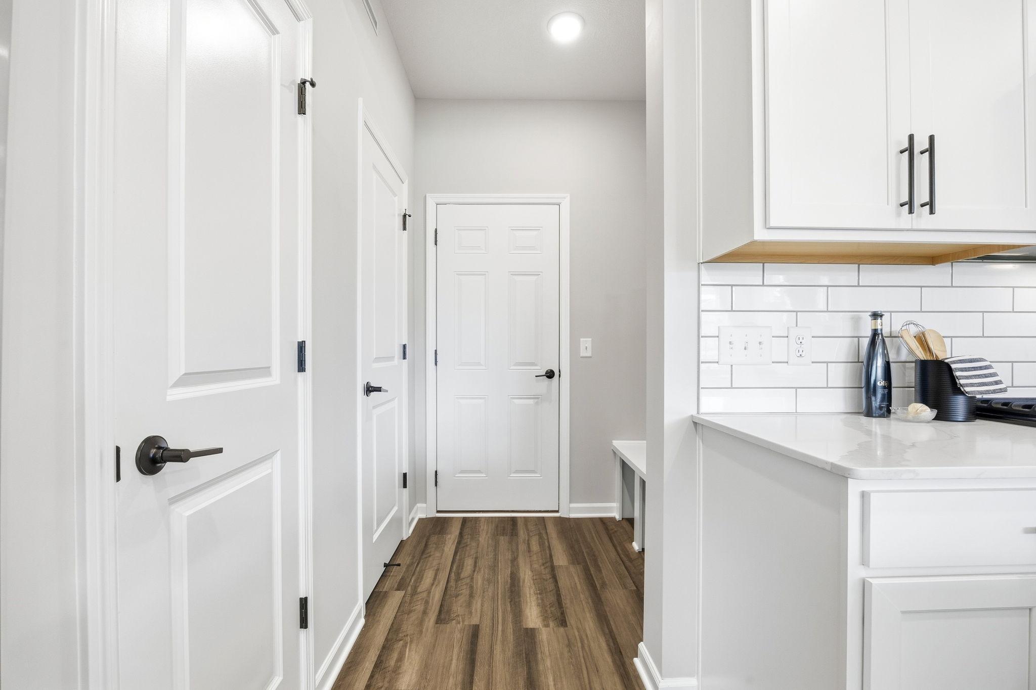 Mud Room coming in from the Garage