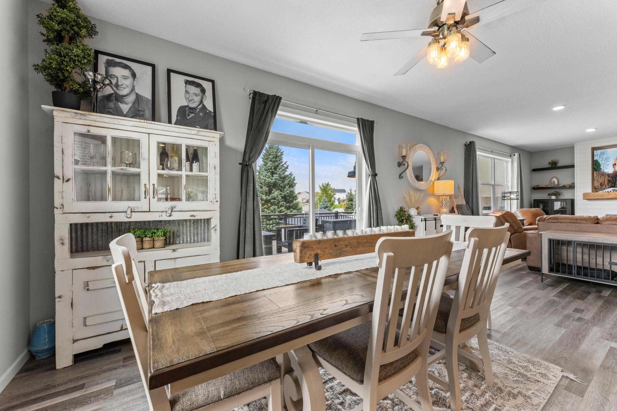 Second dining space