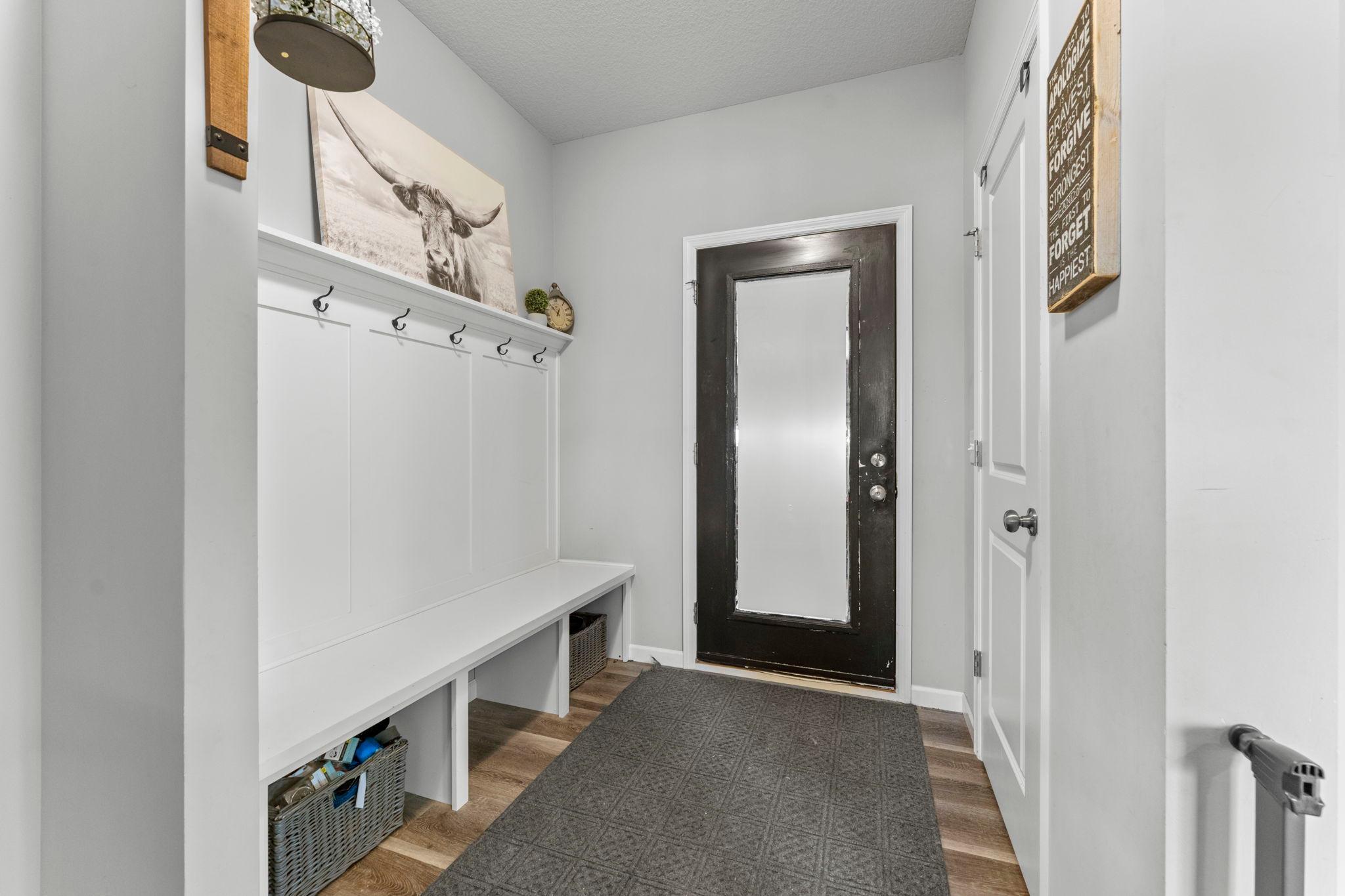 Foyer from garage entrance