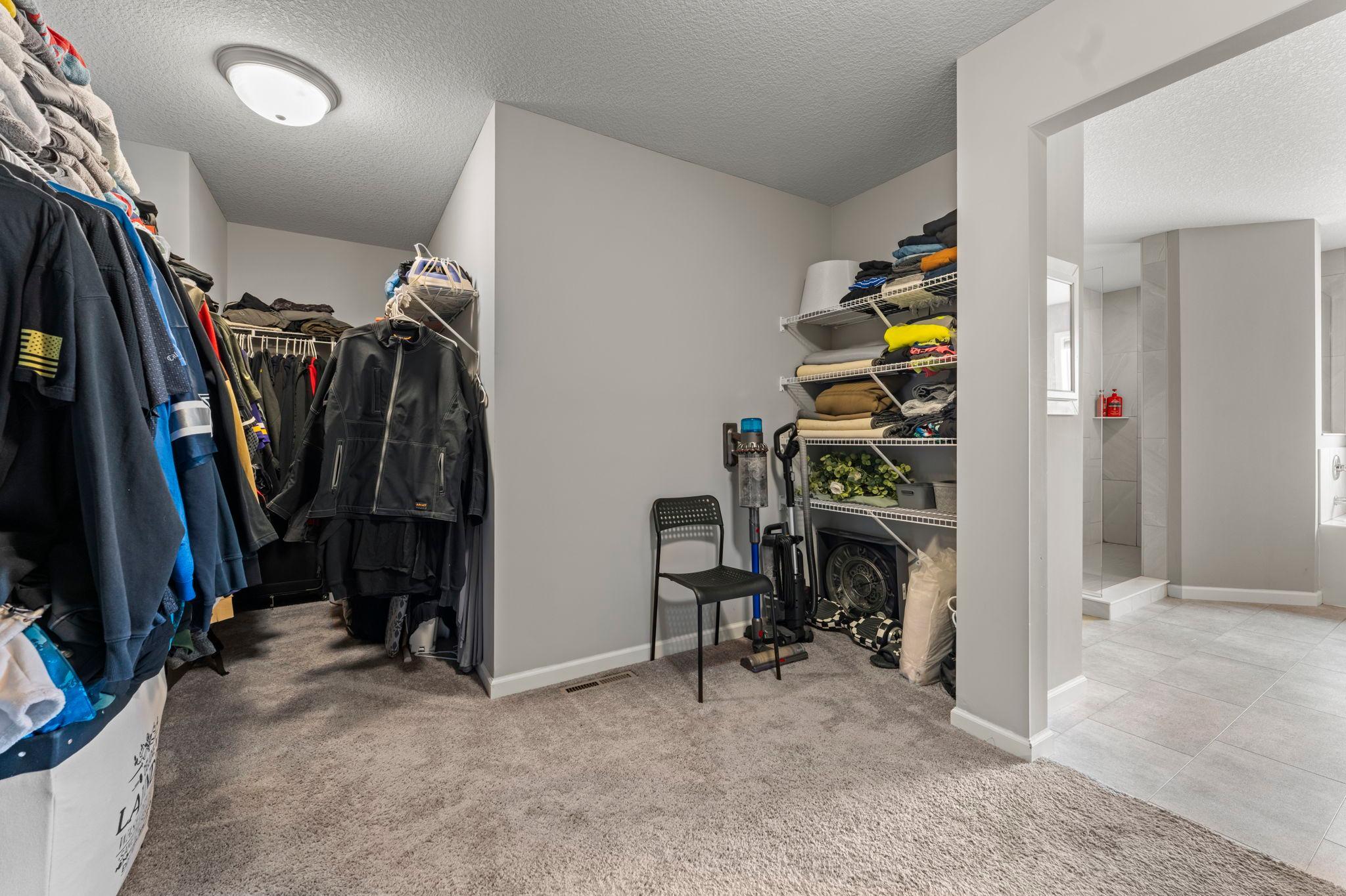 Massive walk in closet