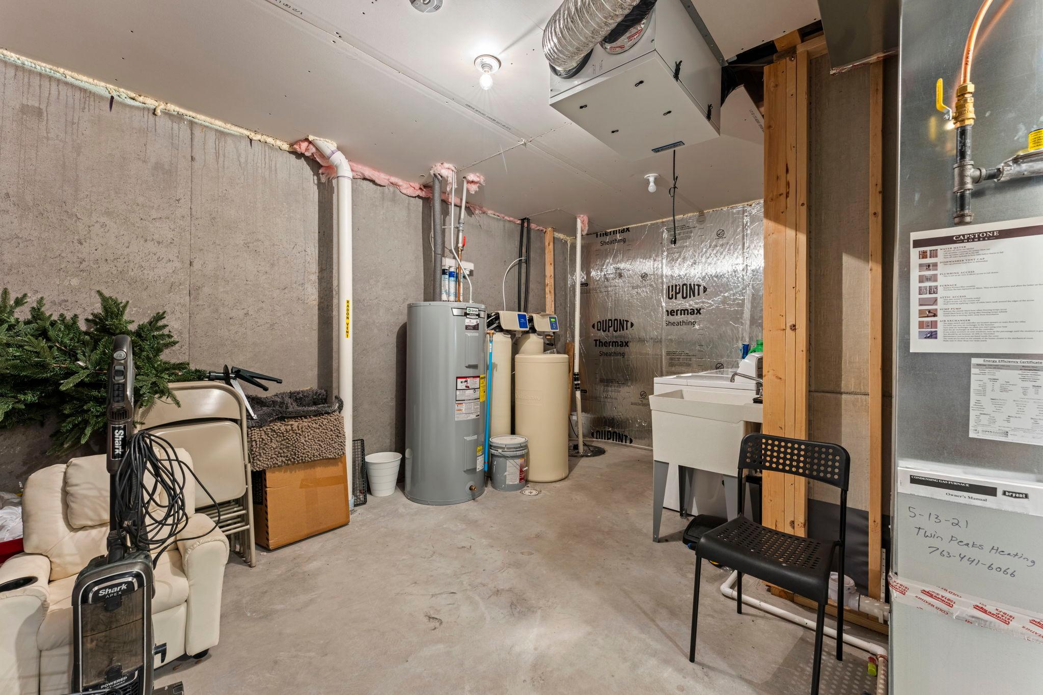 Huge storage/utility room