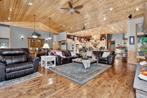 Open concept great for those big gatherings