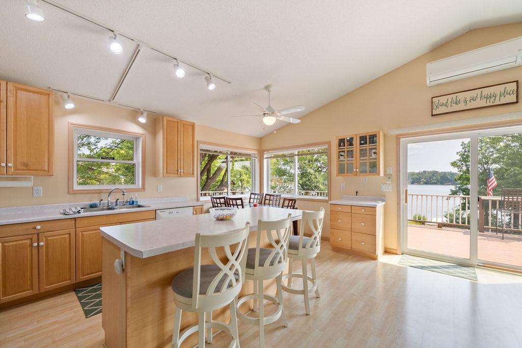 Center Island Breakfast Bar