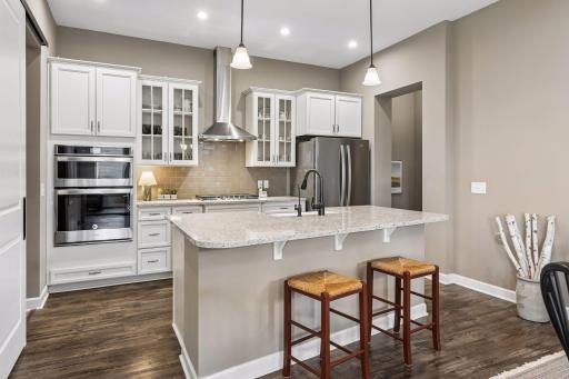 Beautiful Cambria breakfast bar