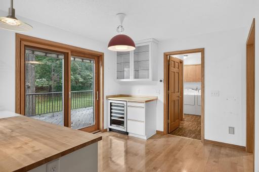 Informal dining in kitchen