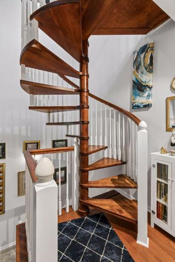 The loft and spiral staircase were added in 2001 at the cost of $75k and could not be replicated today!!