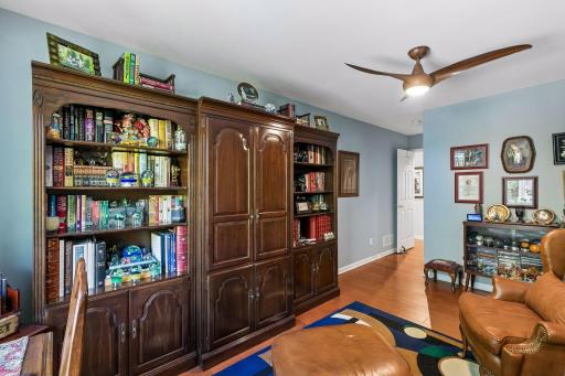 The second bed offers a large walk-in custom closet