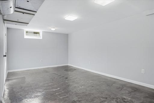 A large open recreation area offers a blank canvas for whatever extra living space you need most.