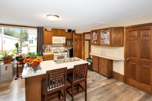 Additional cabinet and counter space in the kitchen.jpg