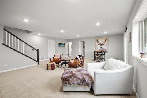 The finished lower level gives the home even more room to spread out.